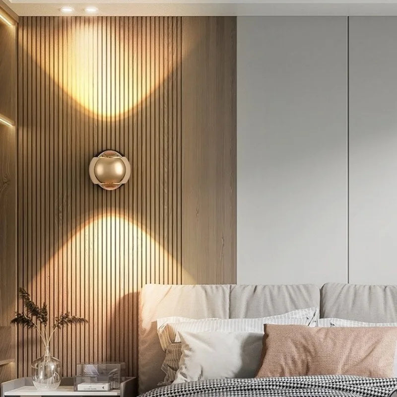NovaGlow 180° Rotatable Wall Light With Adjustable Accent