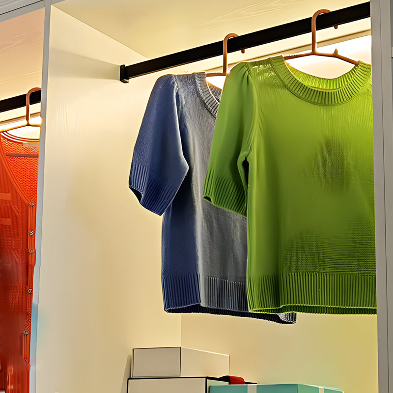 6-Piece Long LED Light Strips for 12V Cabinet Lighting