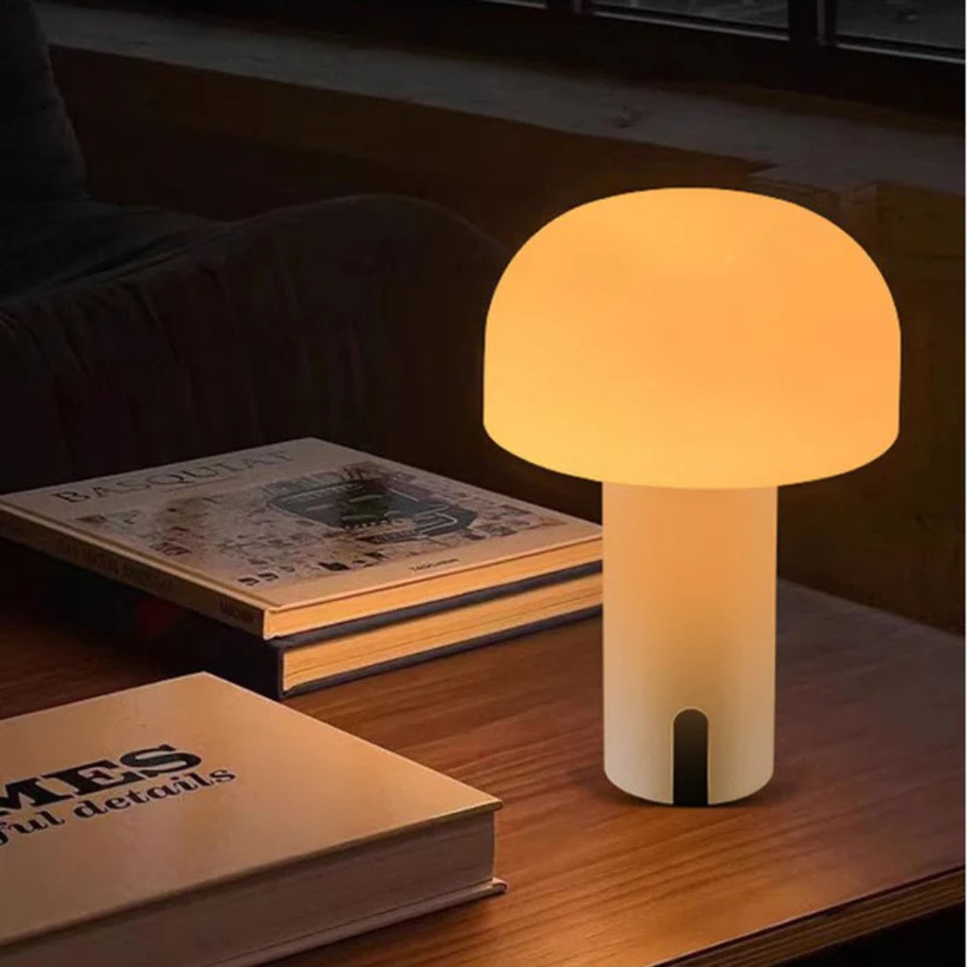 LumaMyco Mushroom Design LED Table Lamp for Mood Lighting