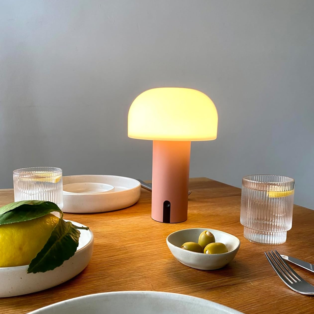 LumaMyco Mushroom Design LED Table Lamp for Mood Lighting