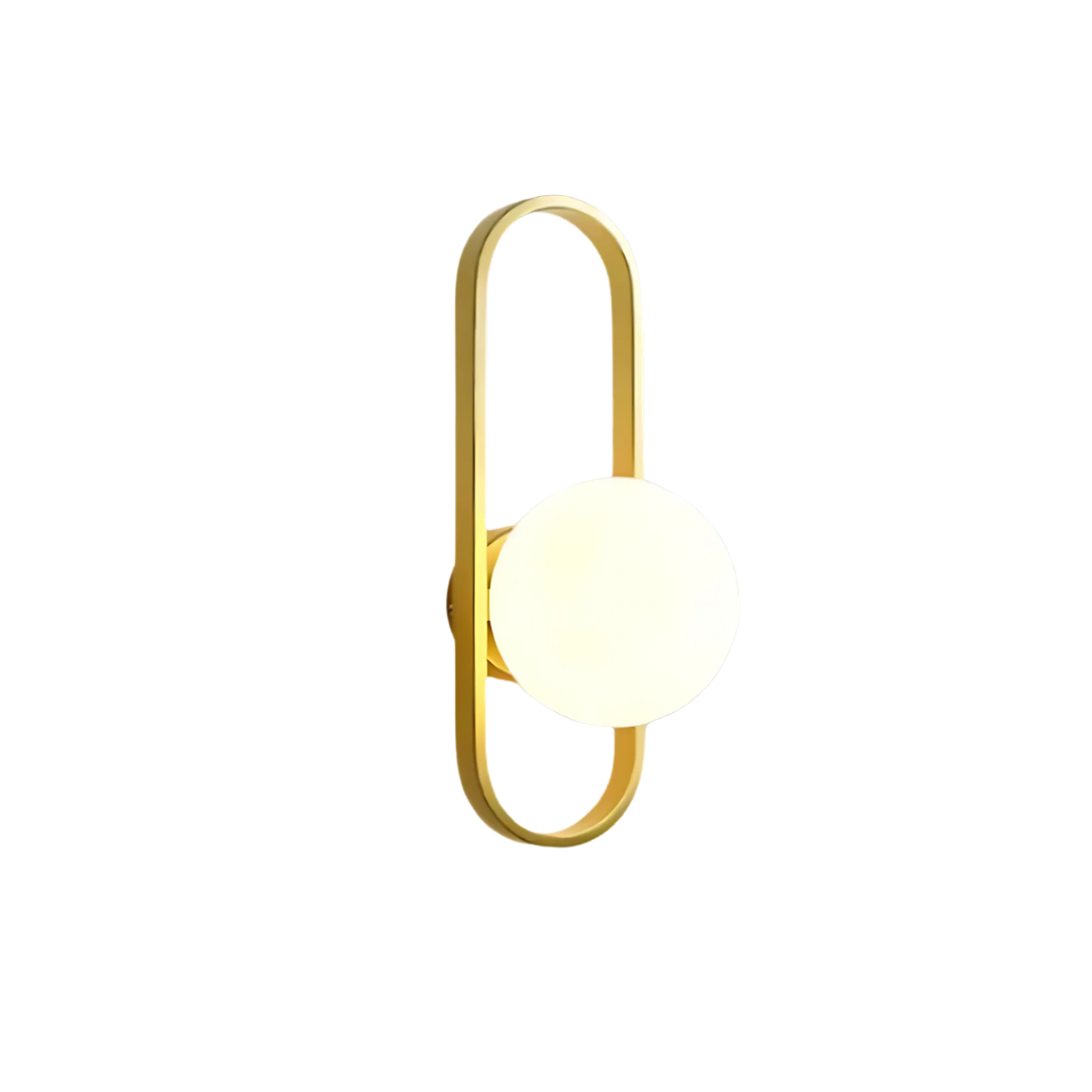 Aurel Glass Wall Lamp For Warm Indoor Ambient Lighting