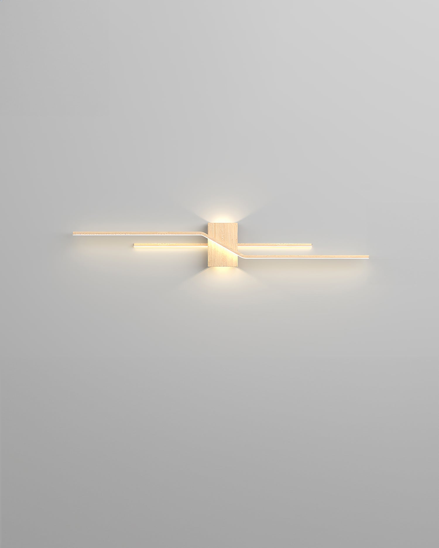 Averin Minimalist LED Wall Lamp With Wood Grain Finish For Modern Interiors Eco Friendly Lighting