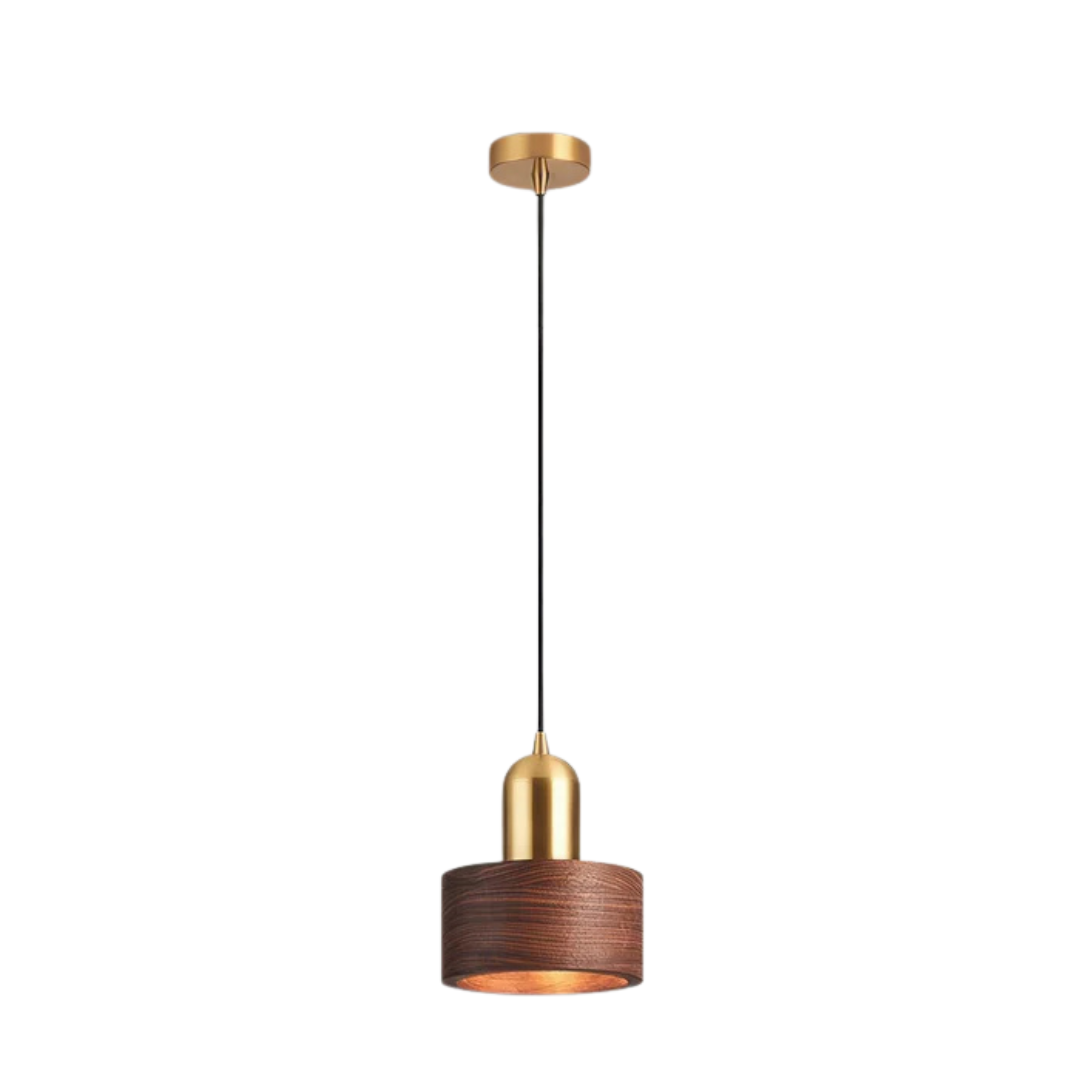 Aurea Arc Pendant Light With Gold Accent For Dining Room