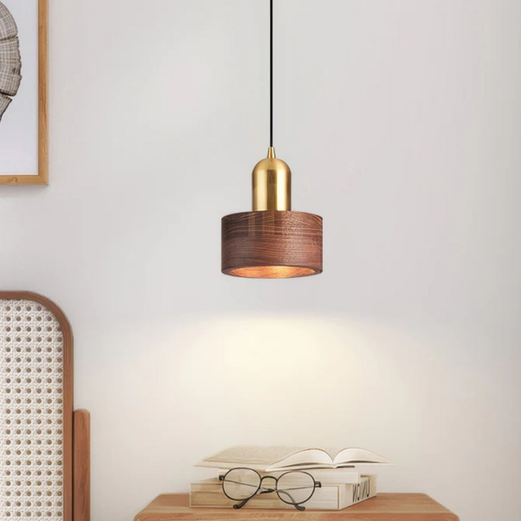 Aurea Arc Pendant Light With Gold Accent For Dining Room