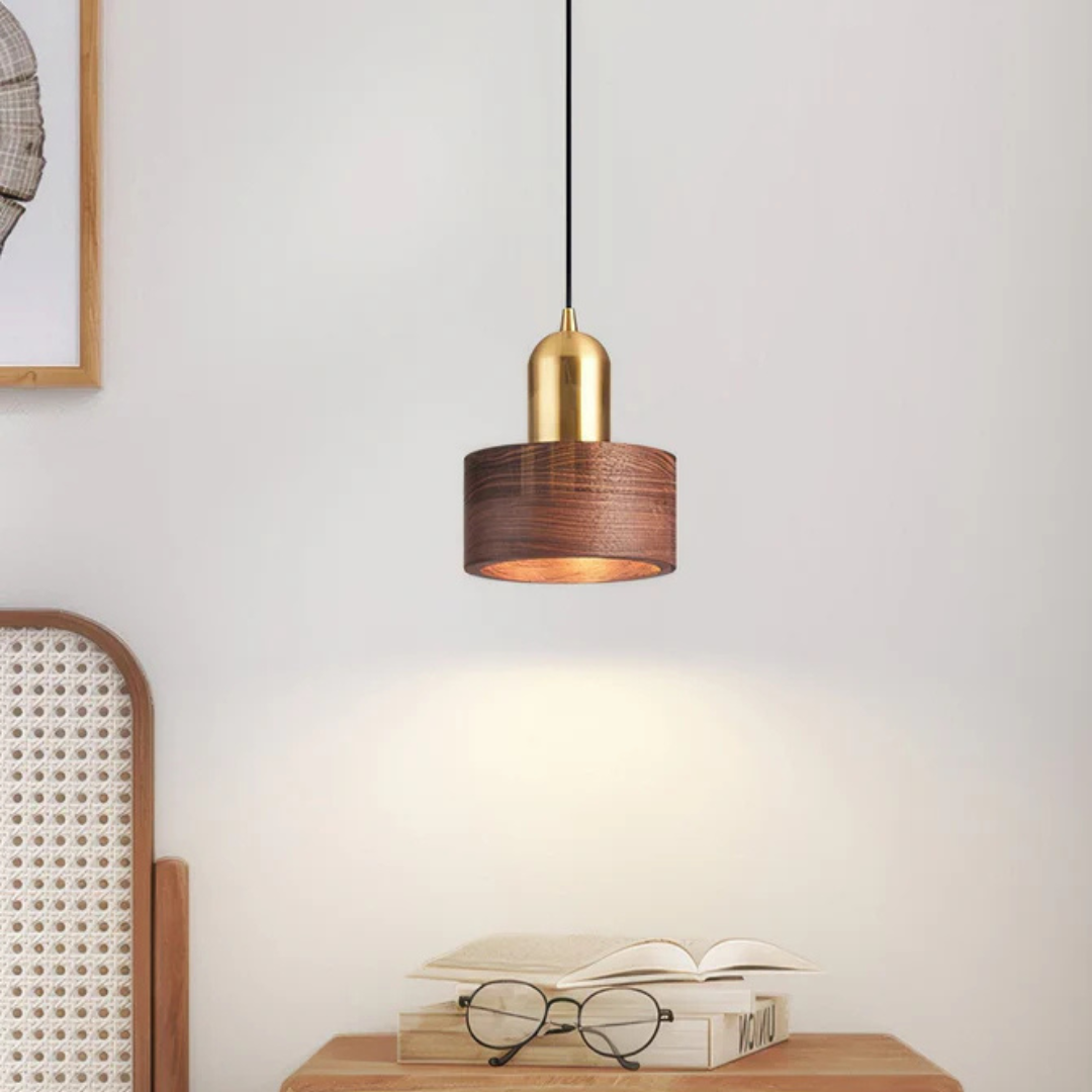 Aurea Arc Pendant Light With Gold Accent For Dining Room