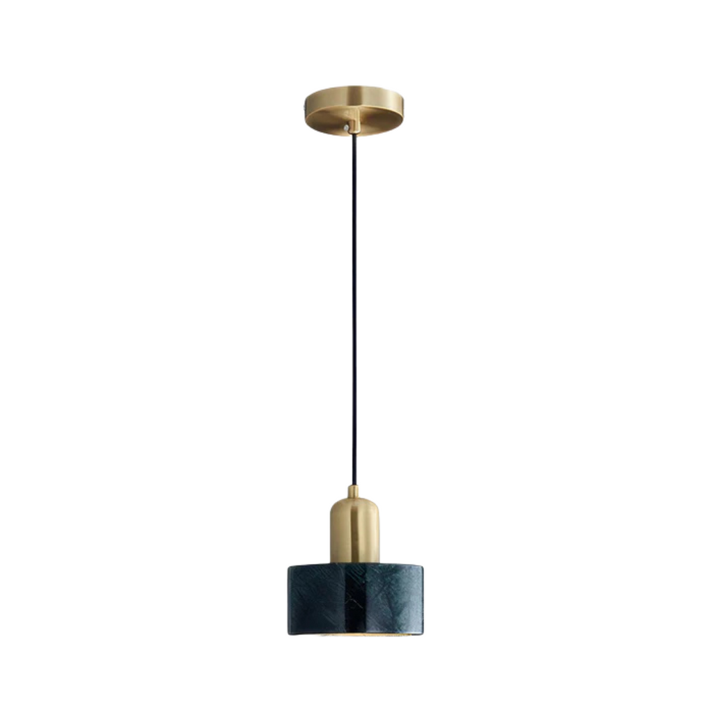 Aurea Arc Pendant Light With Gold Accent For Dining Room