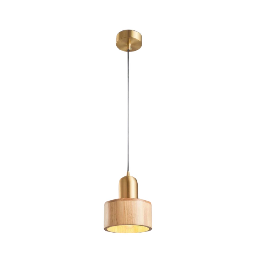Aurea Arc Pendant Light With Gold Accent For Dining Room