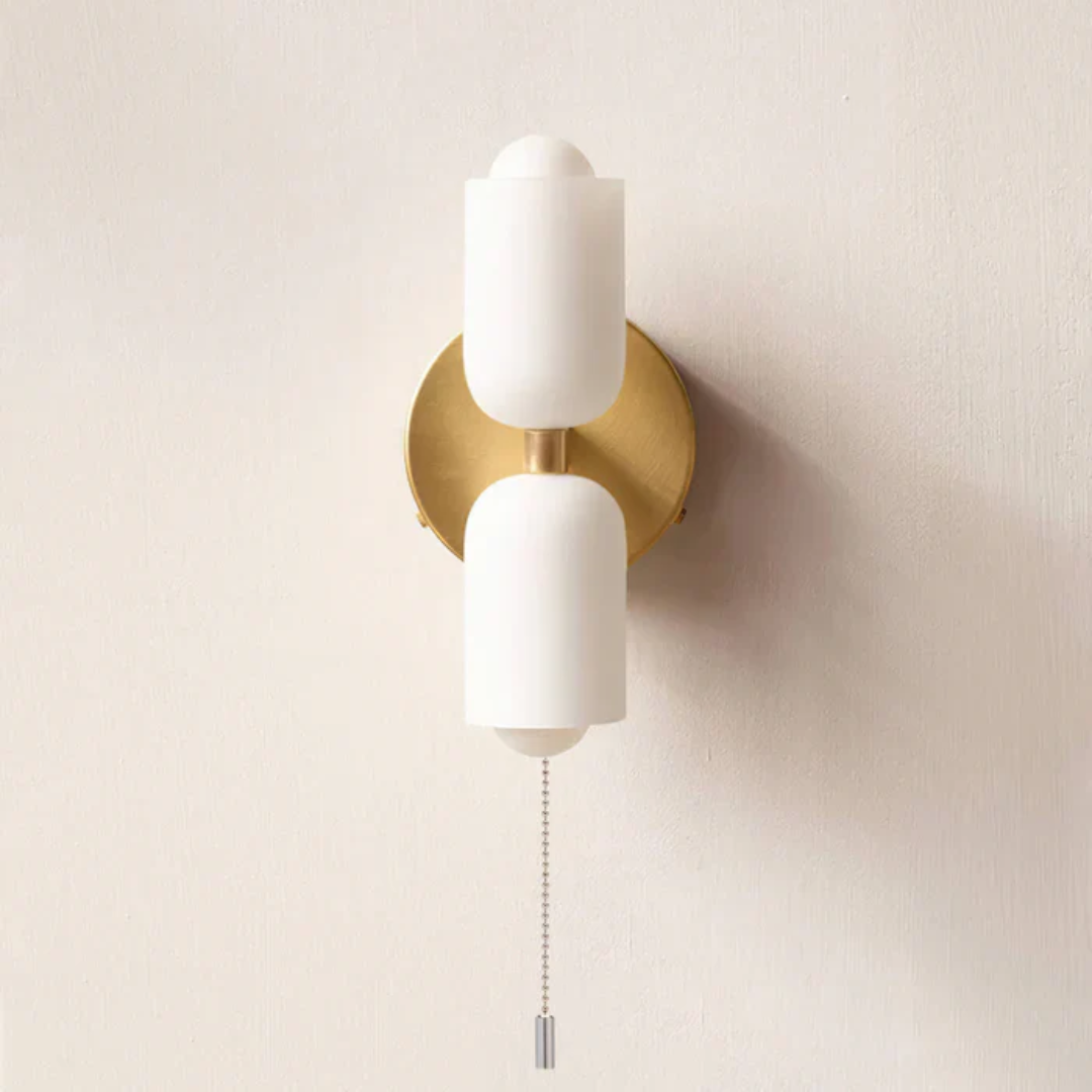 NovaArc Dual-Head Wall Lamp For Modern Interiors Soft Glow
