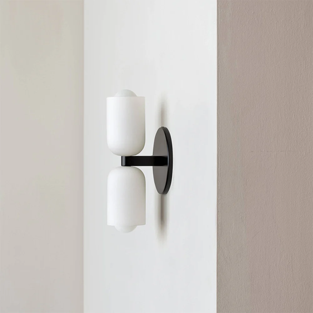 NovaArc Dual-Head Wall Lamp For Modern Interiors Soft Glow