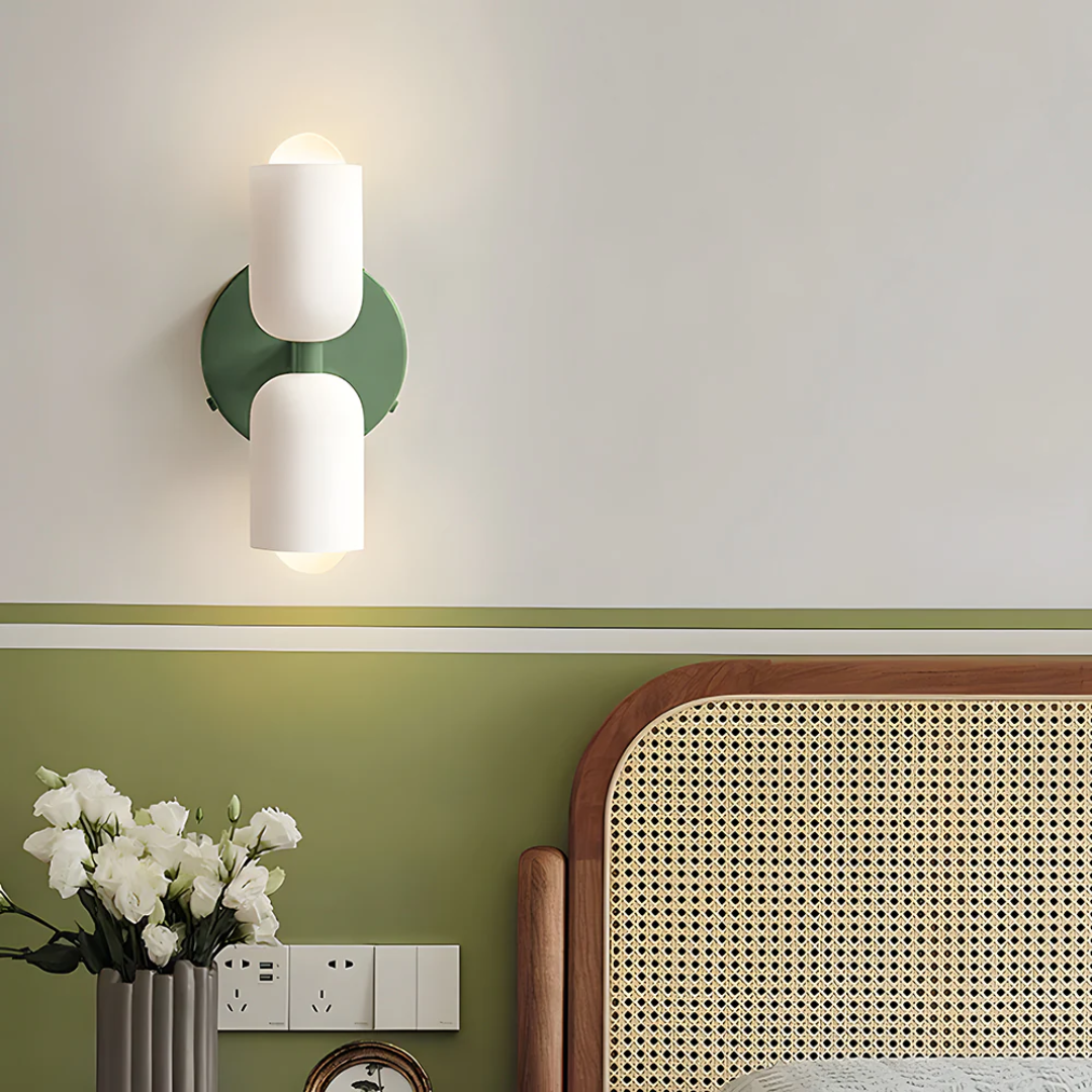 NovaArc Dual-Head Wall Lamp For Modern Interiors Soft Glow
