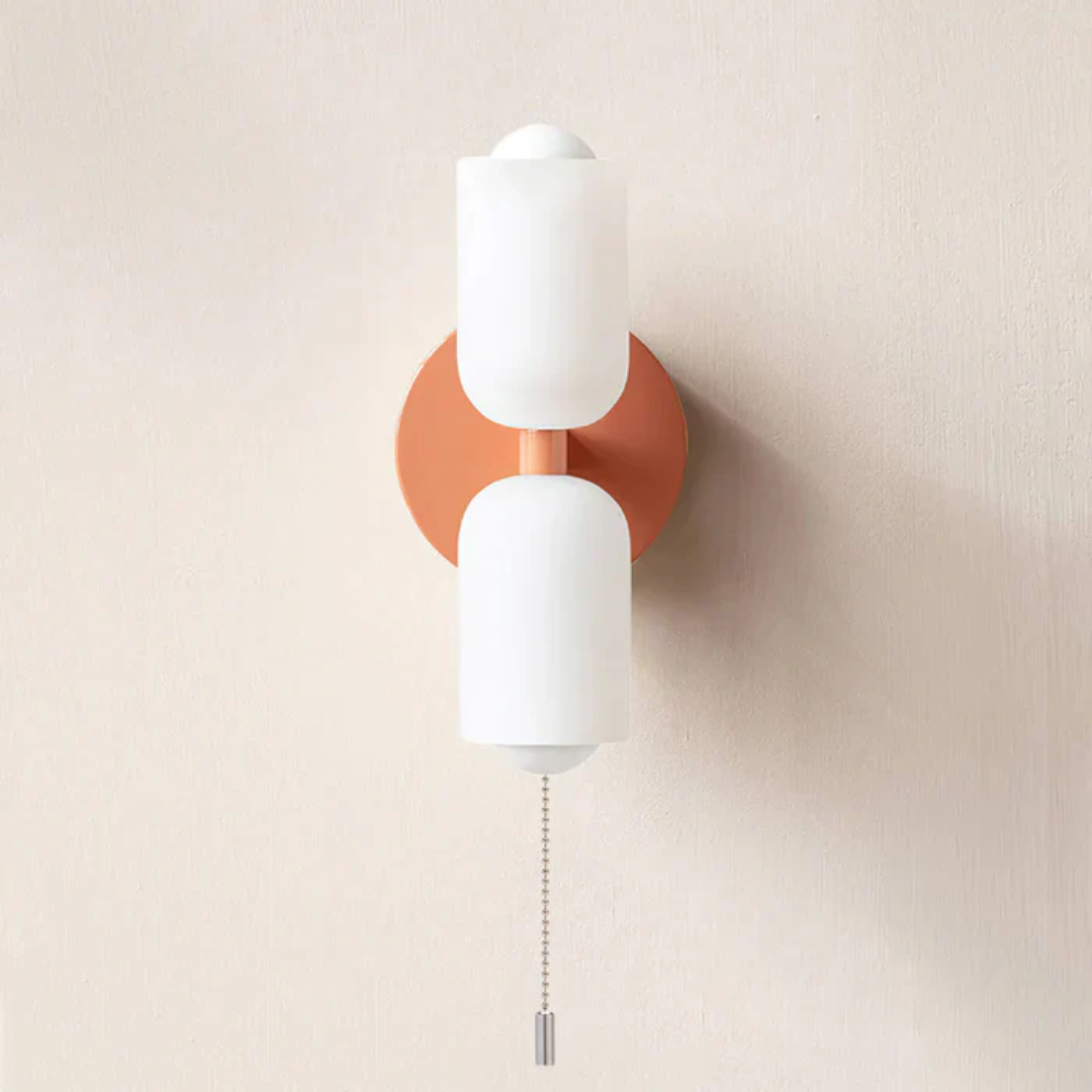 NovaArc Dual-Head Wall Lamp For Modern Interiors Soft Glow