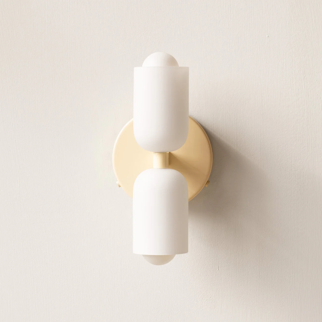 NovaArc Dual-Head Wall Lamp For Modern Interiors Soft Glow