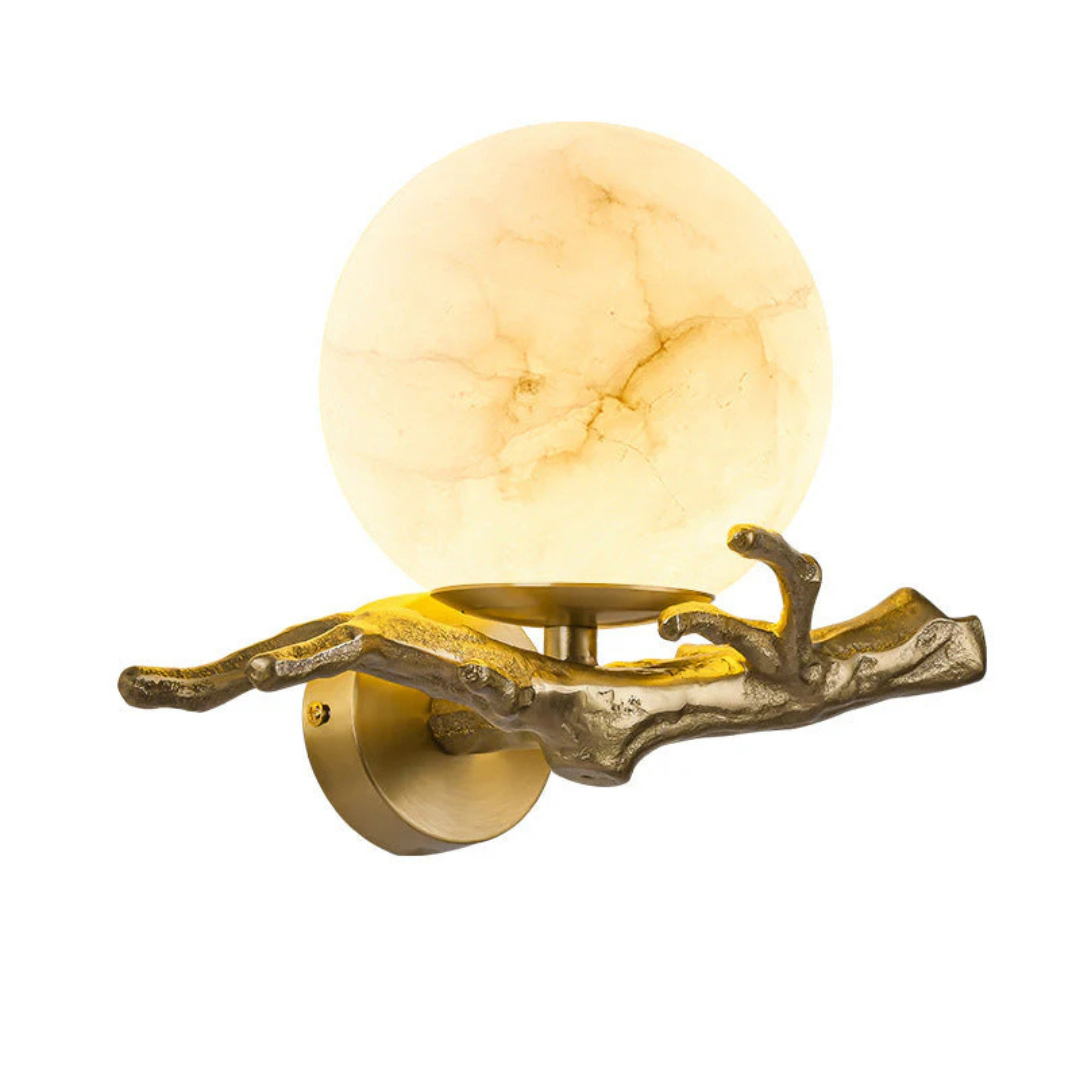 Lyra Marble Wall Lamp - Elegant Indoor Wall Light Fixture