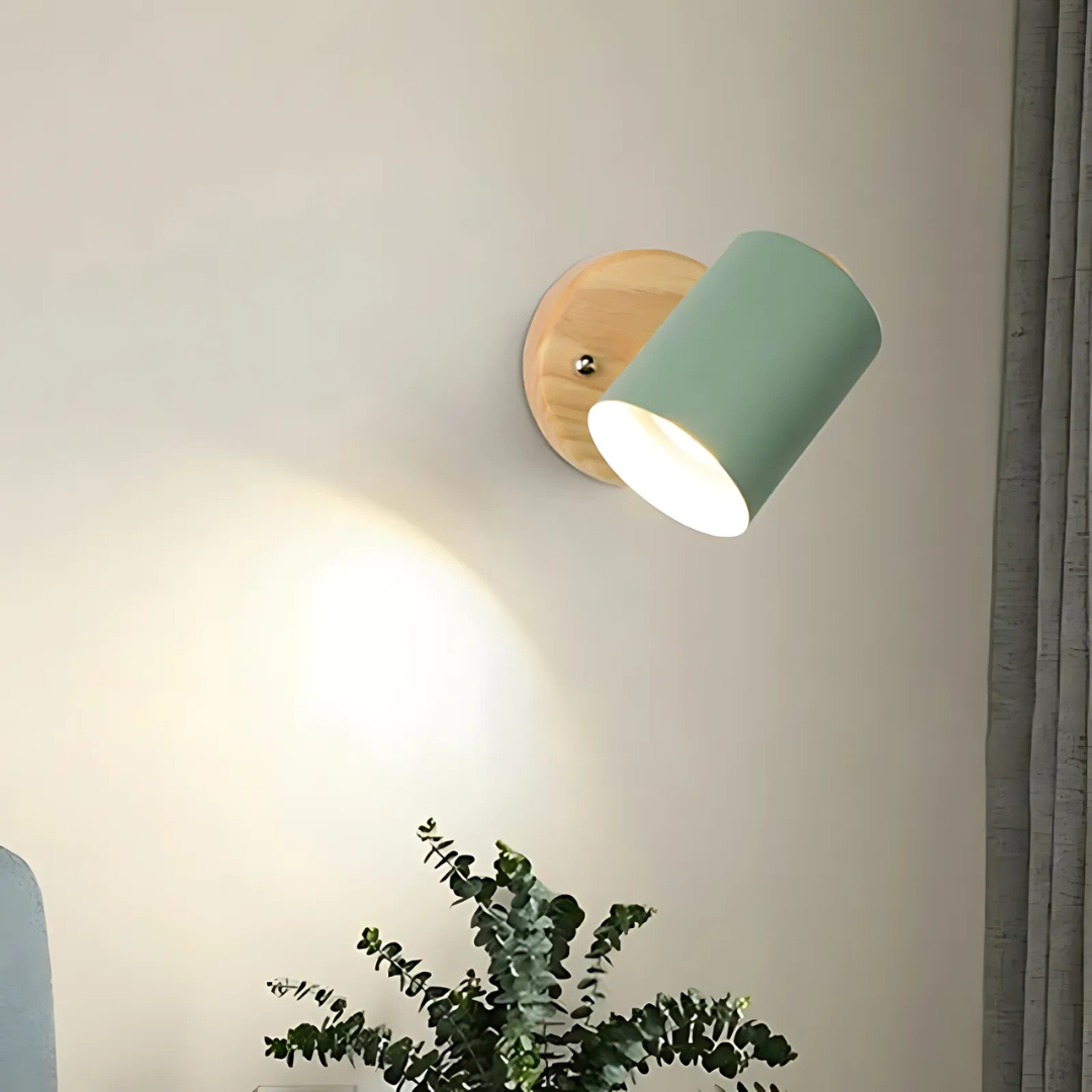 LyraGlow Modern Indoor Wall Lamp With Ambient Glow