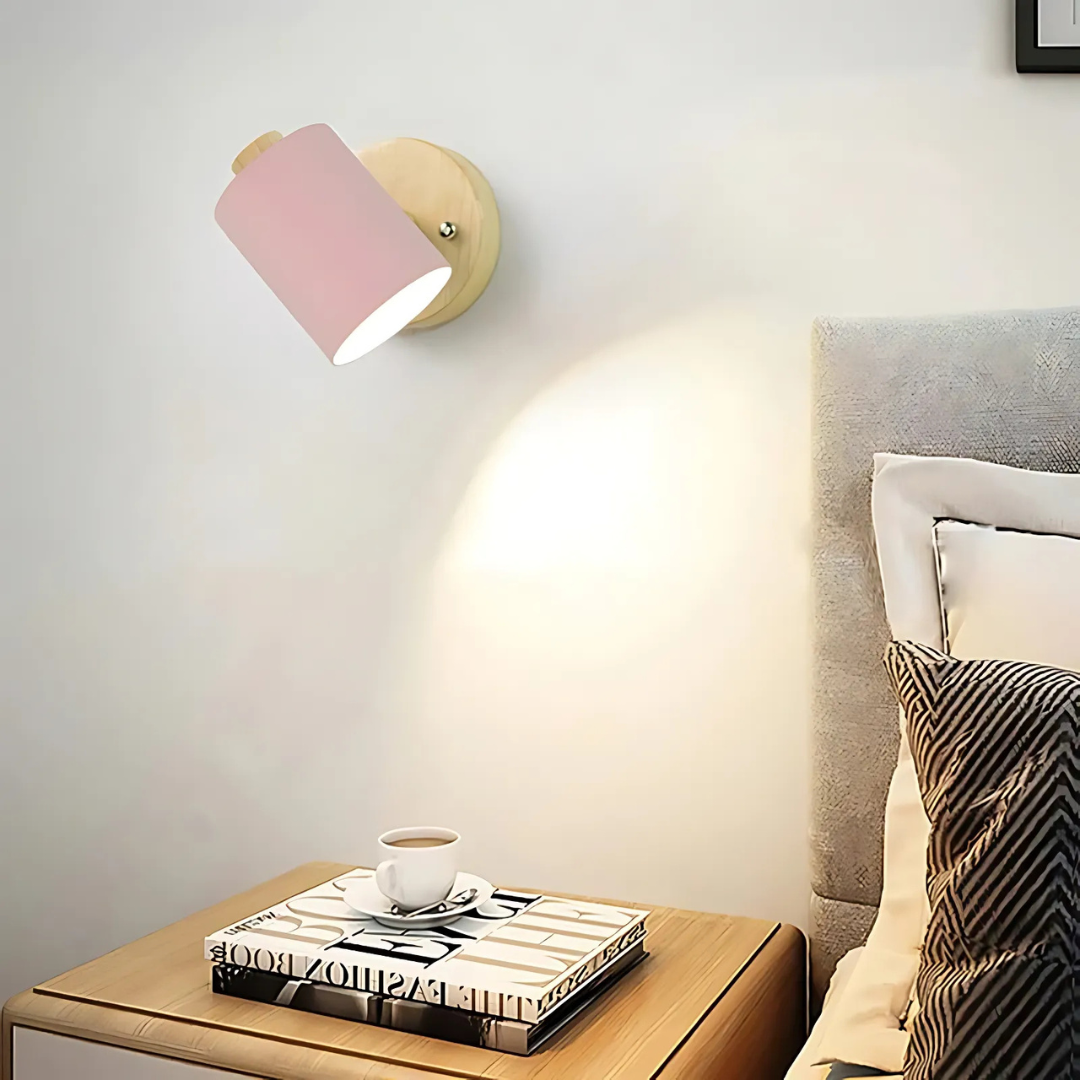 LyraGlow Modern Indoor Wall Lamp With Ambient Glow