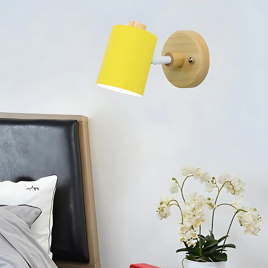LyraGlow Modern Indoor Wall Lamp With Ambient Glow
