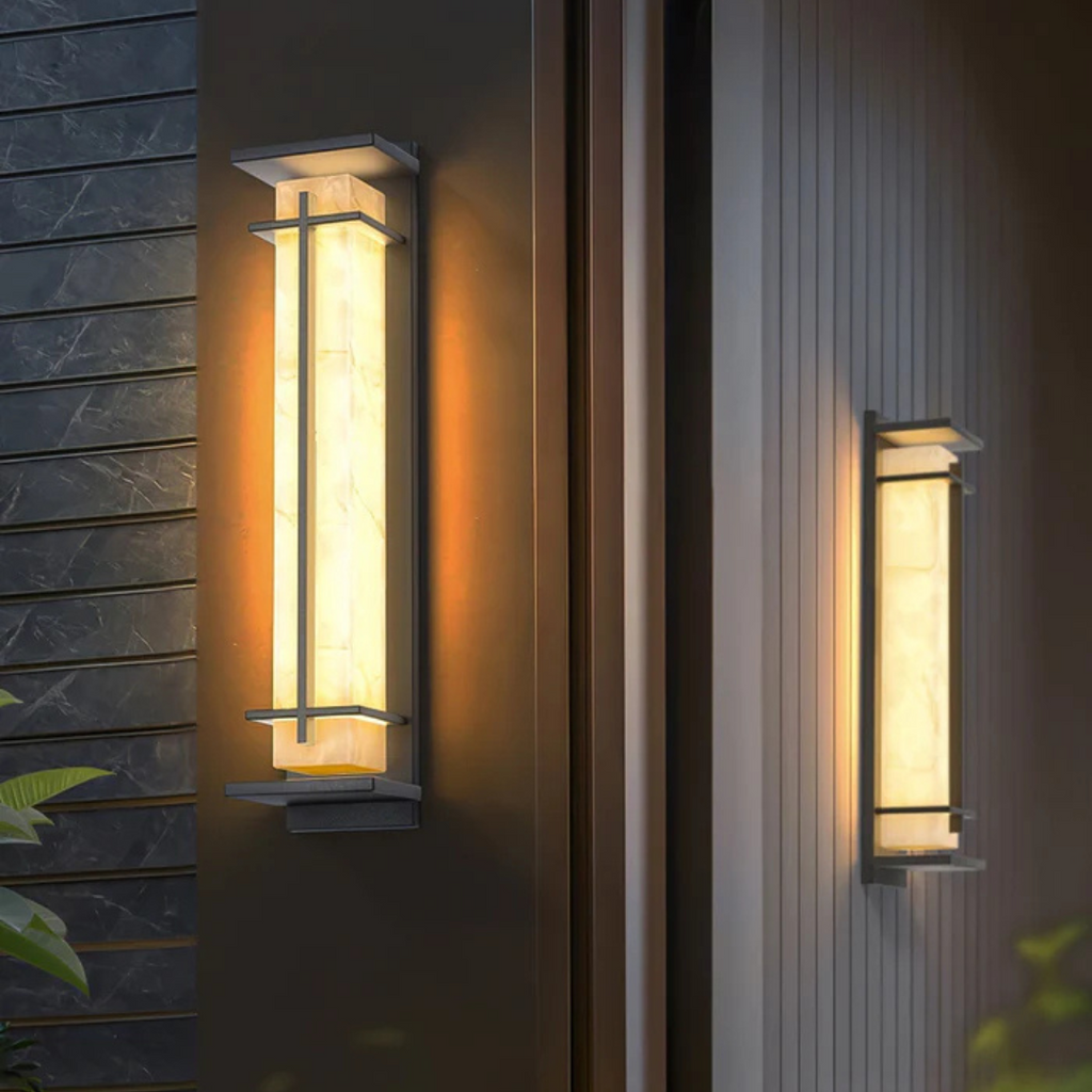 LumaArc Modern LED Outdoor Wall Light Weather Resistant