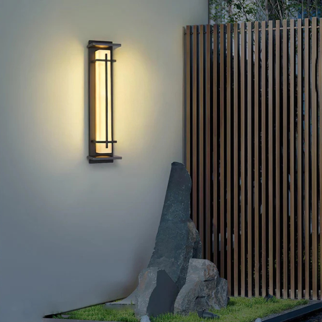 LumaArc Modern LED Outdoor Wall Light Weather Resistant