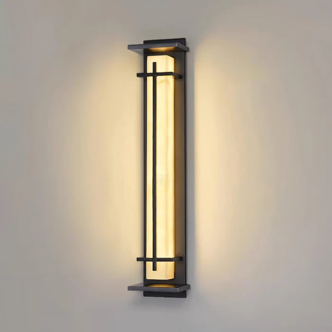 LumaArc Modern LED Outdoor Wall Light Weather Resistant