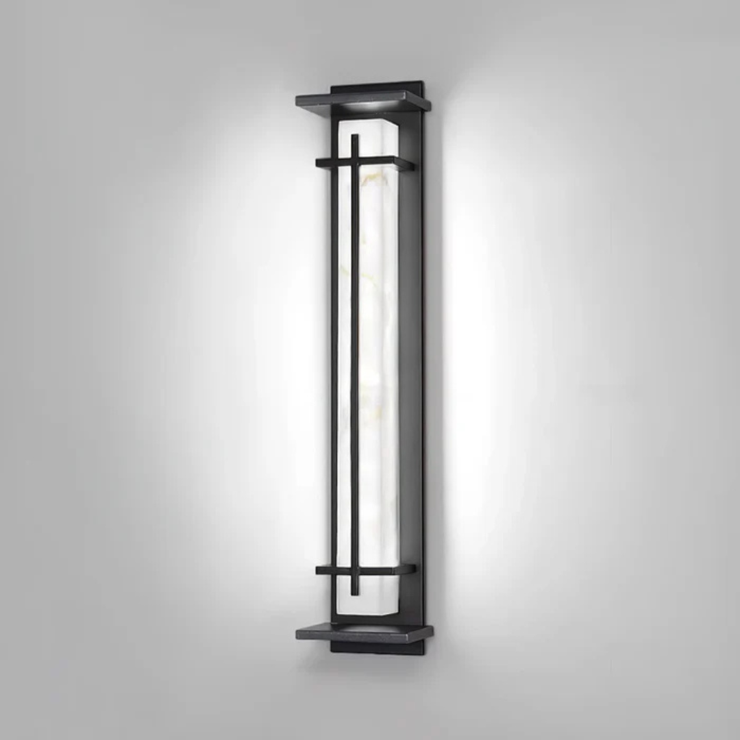 LumaArc Modern LED Outdoor Wall Light Weather Resistant