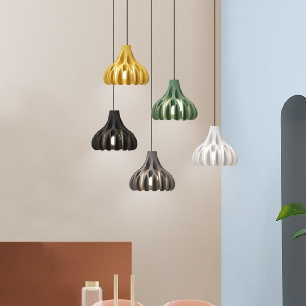 AerisLume Macaron-Style Pendant Light for Dining Rooms