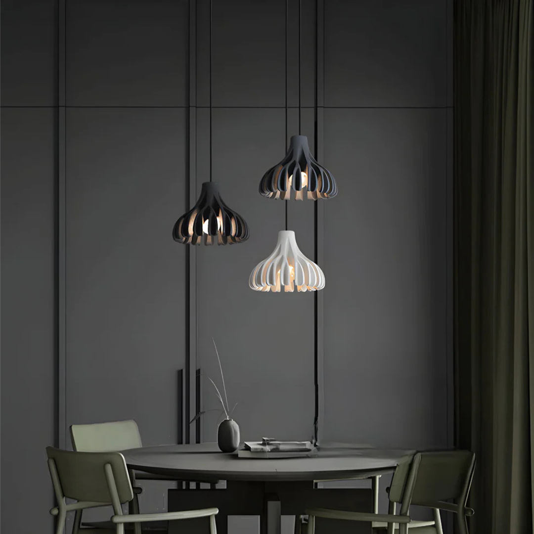 AerisLume Macaron-Style Pendant Light for Dining Rooms