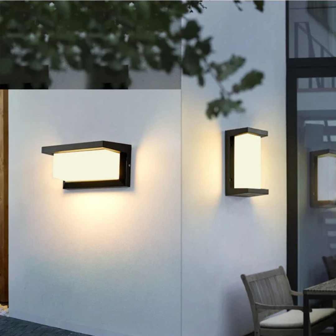 Luminix Outdoor Wall Light With Motion Sensor LED Lighting