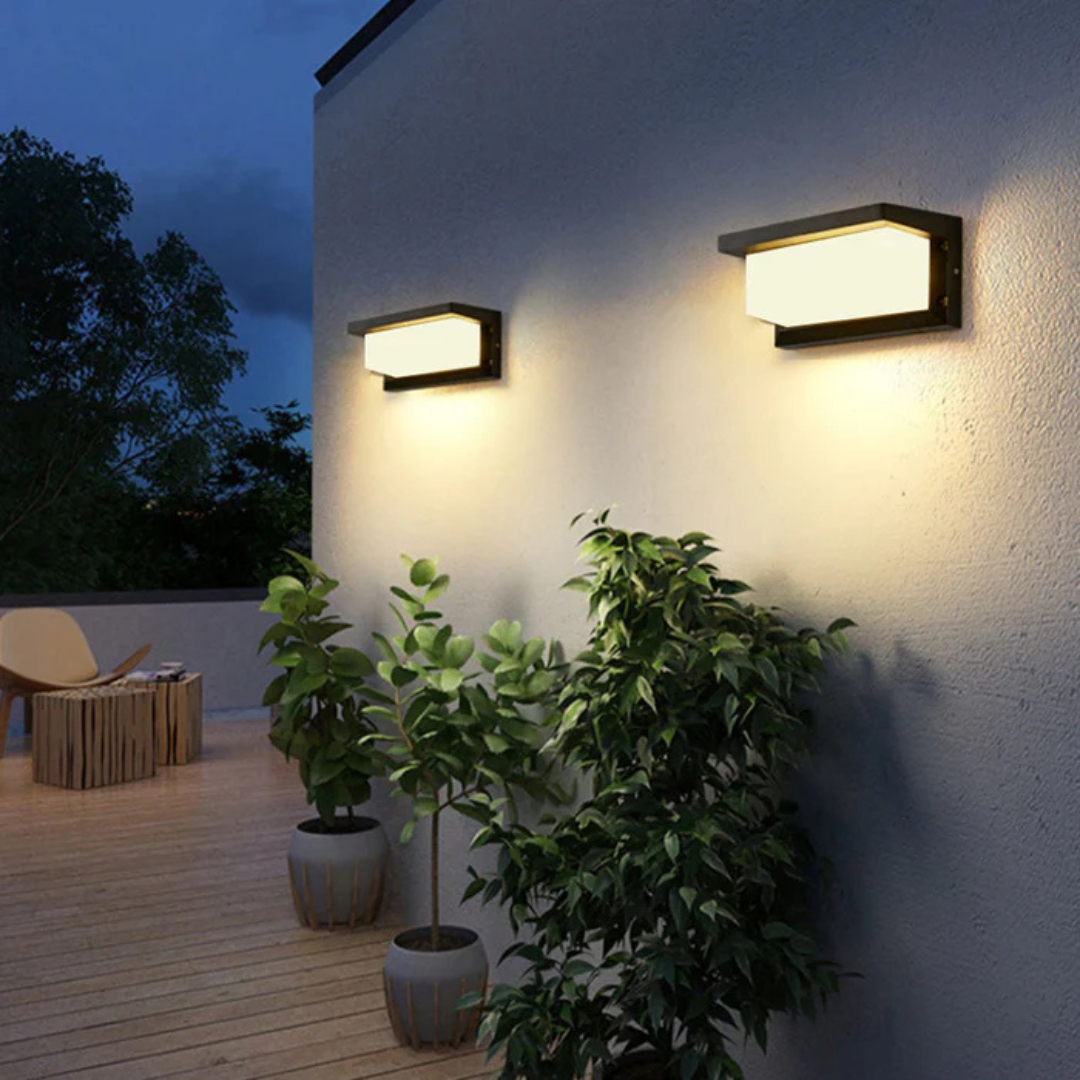 Luminix Outdoor Wall Light With Motion Sensor LED Lighting