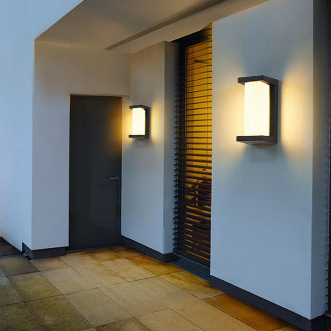Luminix Outdoor Wall Light With Motion Sensor LED Lighting