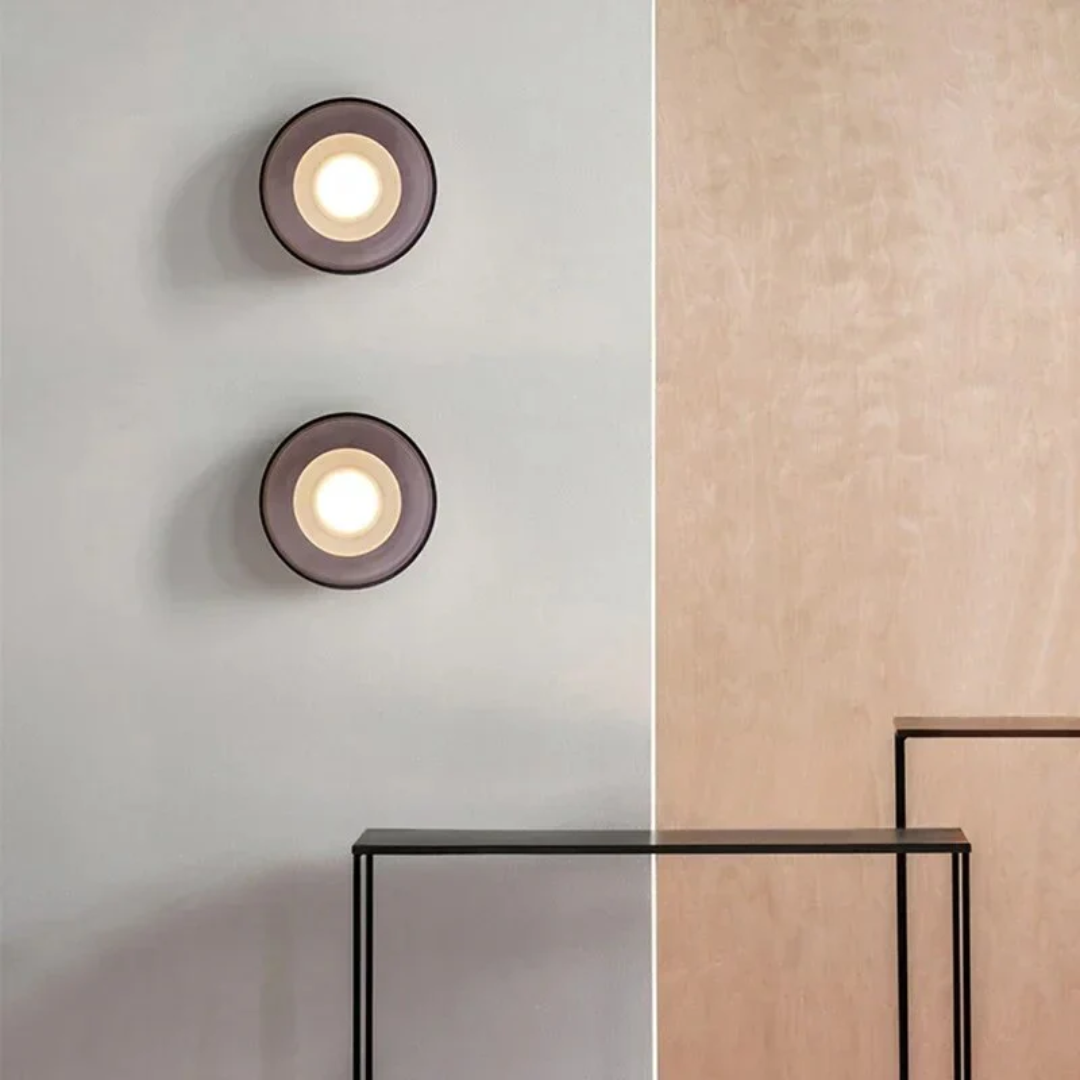 NovaLumen Indoor LED Wall Lamp for Living Rooms and Halls