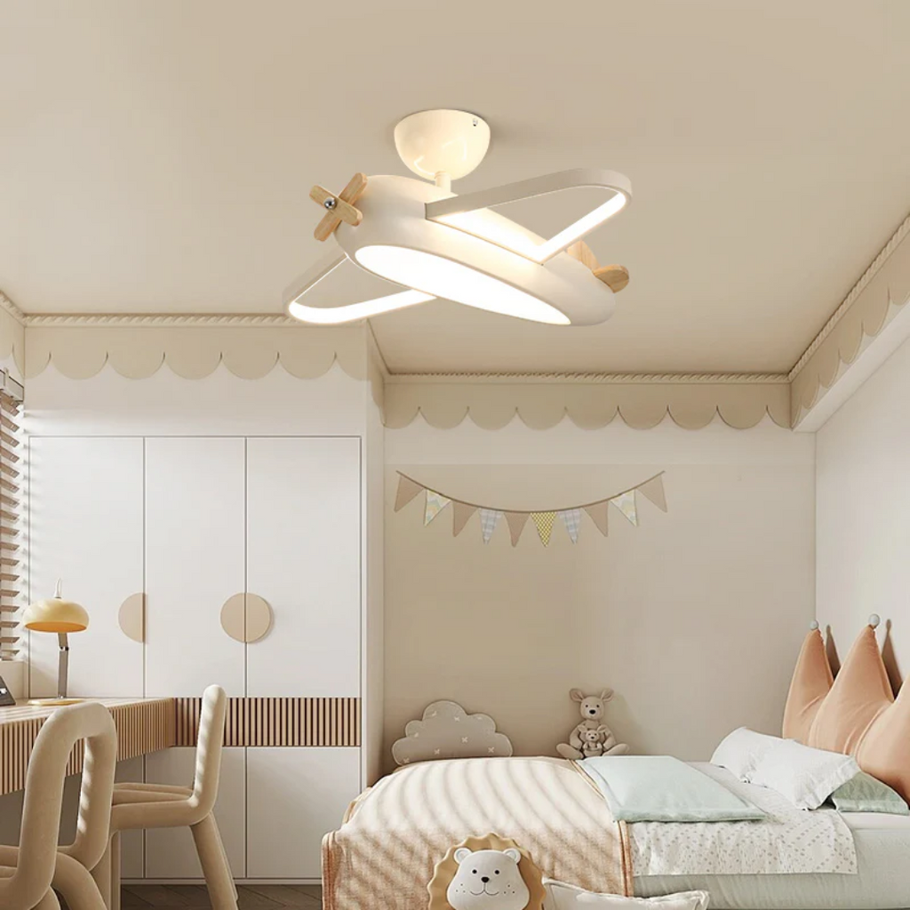AstraAir LED Ceiling Light Airplane Design For Kids Room
