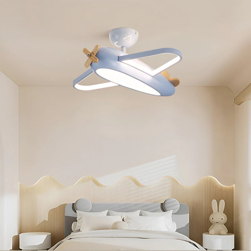 AstraAir LED Ceiling Light Airplane Design For Kids Room