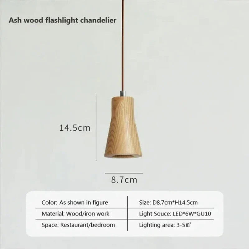 Kirrea Timber Pendant Light In Nordic Style Warm Scandinavian Wood Glow For Living Room