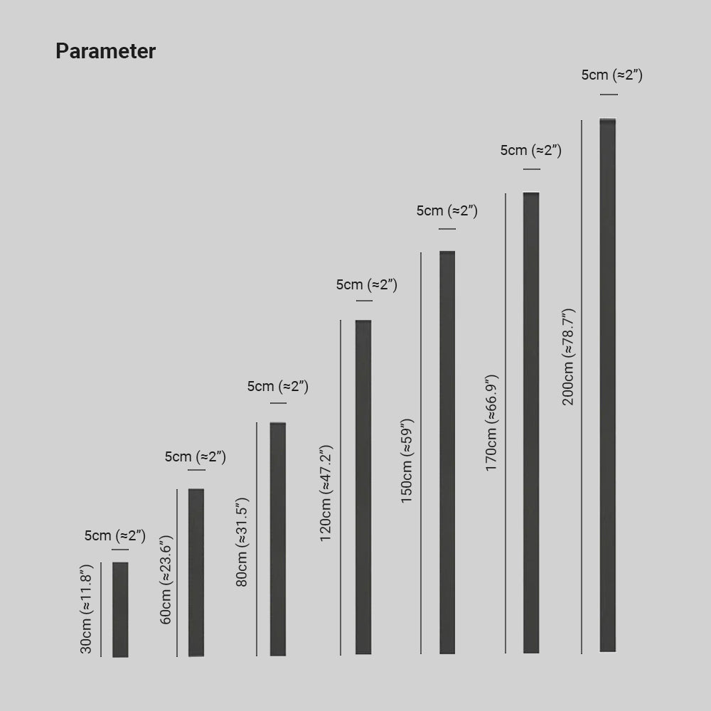 NovaLine Black Metal LED Wall Lights for Garden and Hallway