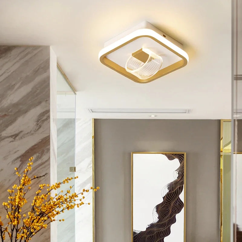 LumaVelle Acrylic Ceiling Light With Timeless Modern Glow Retro-Inspired Design For Warm Ambient Lighting