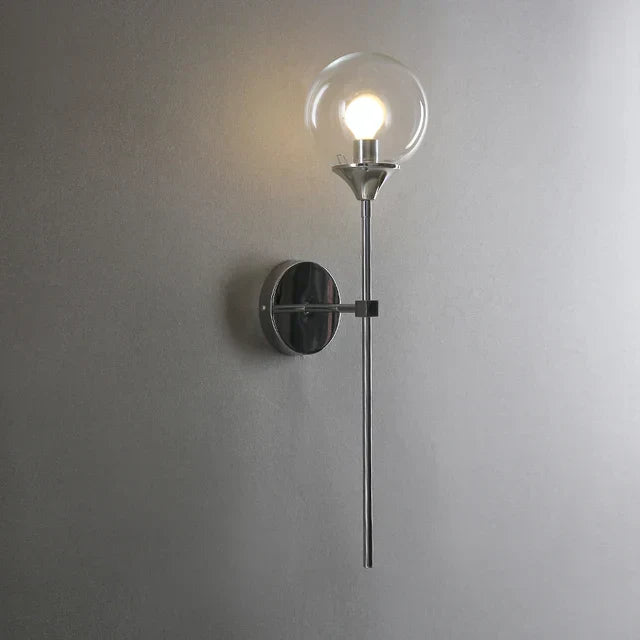 NordLume Glass Wall Light Scandinavian Modern Design