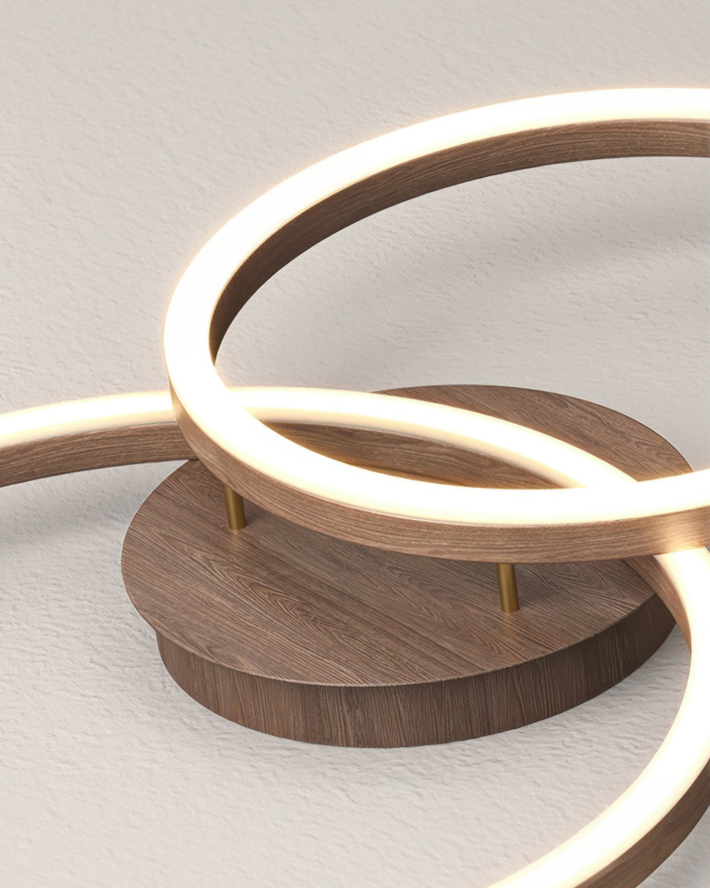 Aurelin LED Ceiling Light Modern Geometric Flush Mount Fixture Contemporary Home Lighting