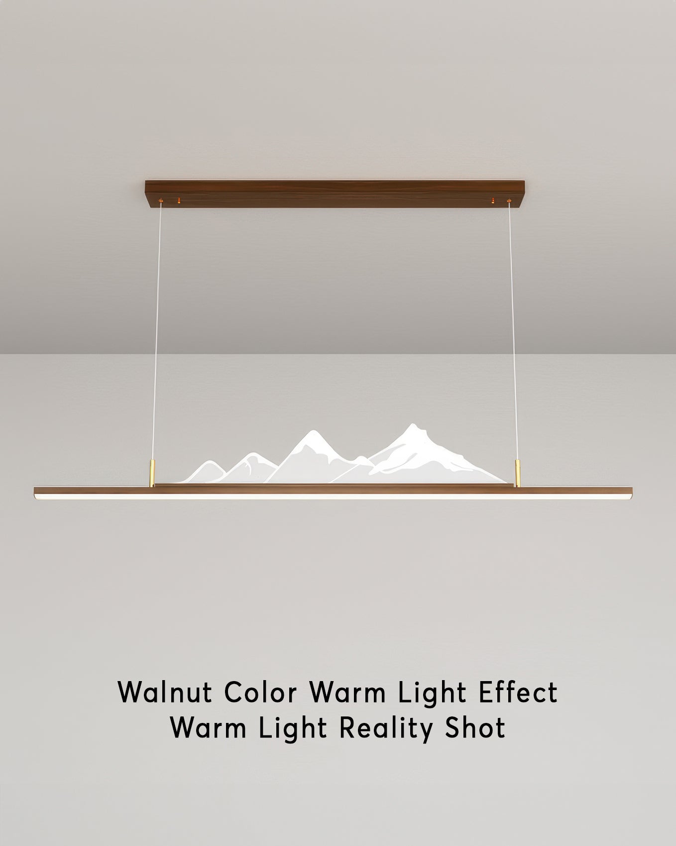 Zen Long-Grain Wood Pendant Light in Japanese Style