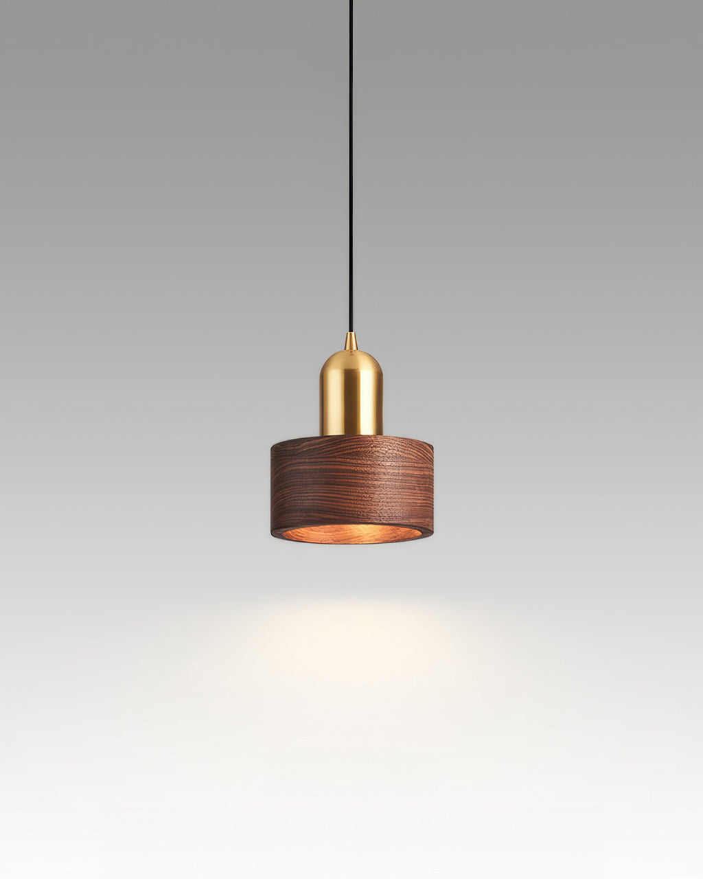 Mizuna Cylinder Pendant Light Japanese Inspired Hanging Lamp, Minimalist Modern Ceiling Fixture For Tranquil Ambience