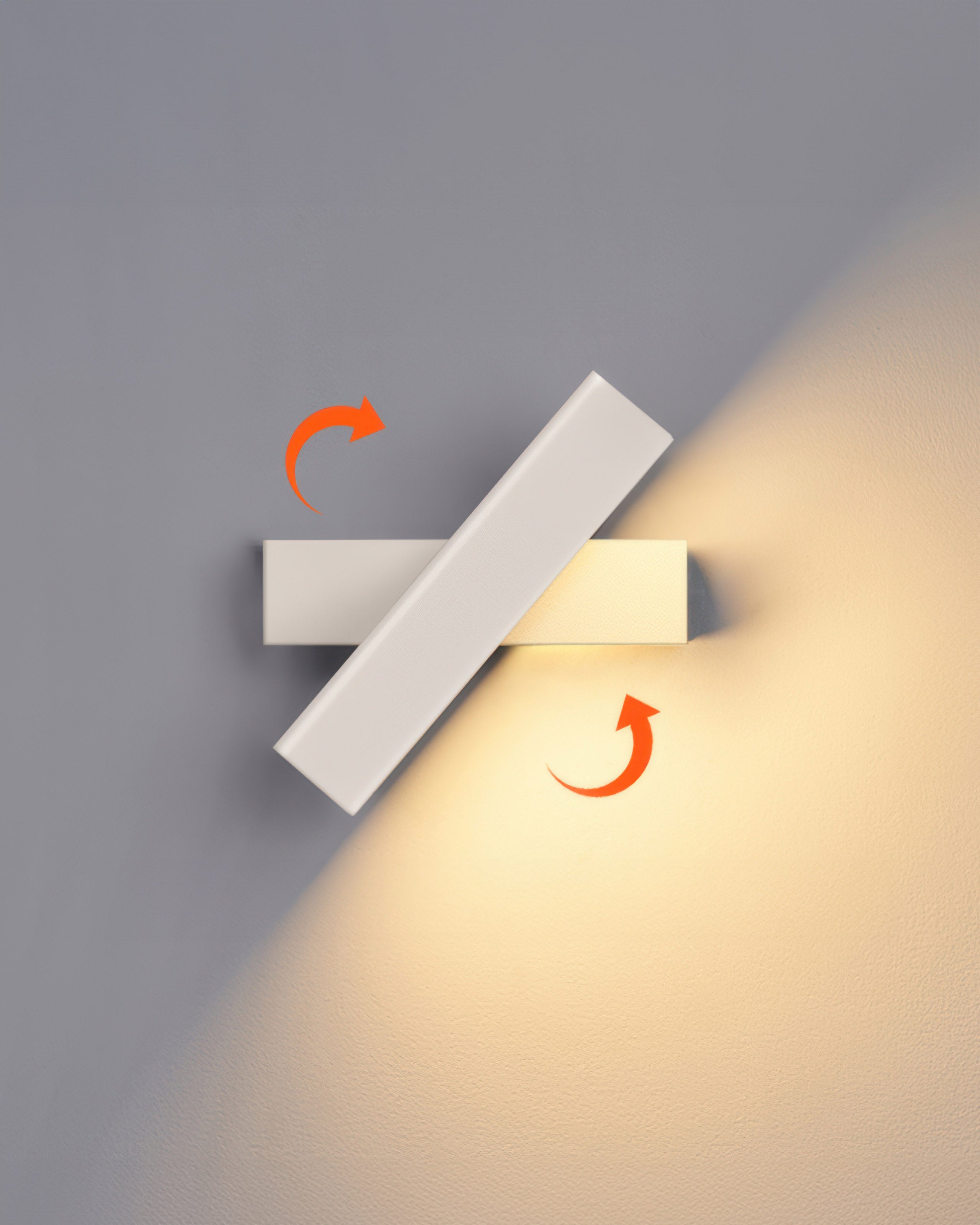 Skogly Nordic Wood Grain Wall Light Adjustable Rotatable Arm For Bedroom Living Room And Study Areas