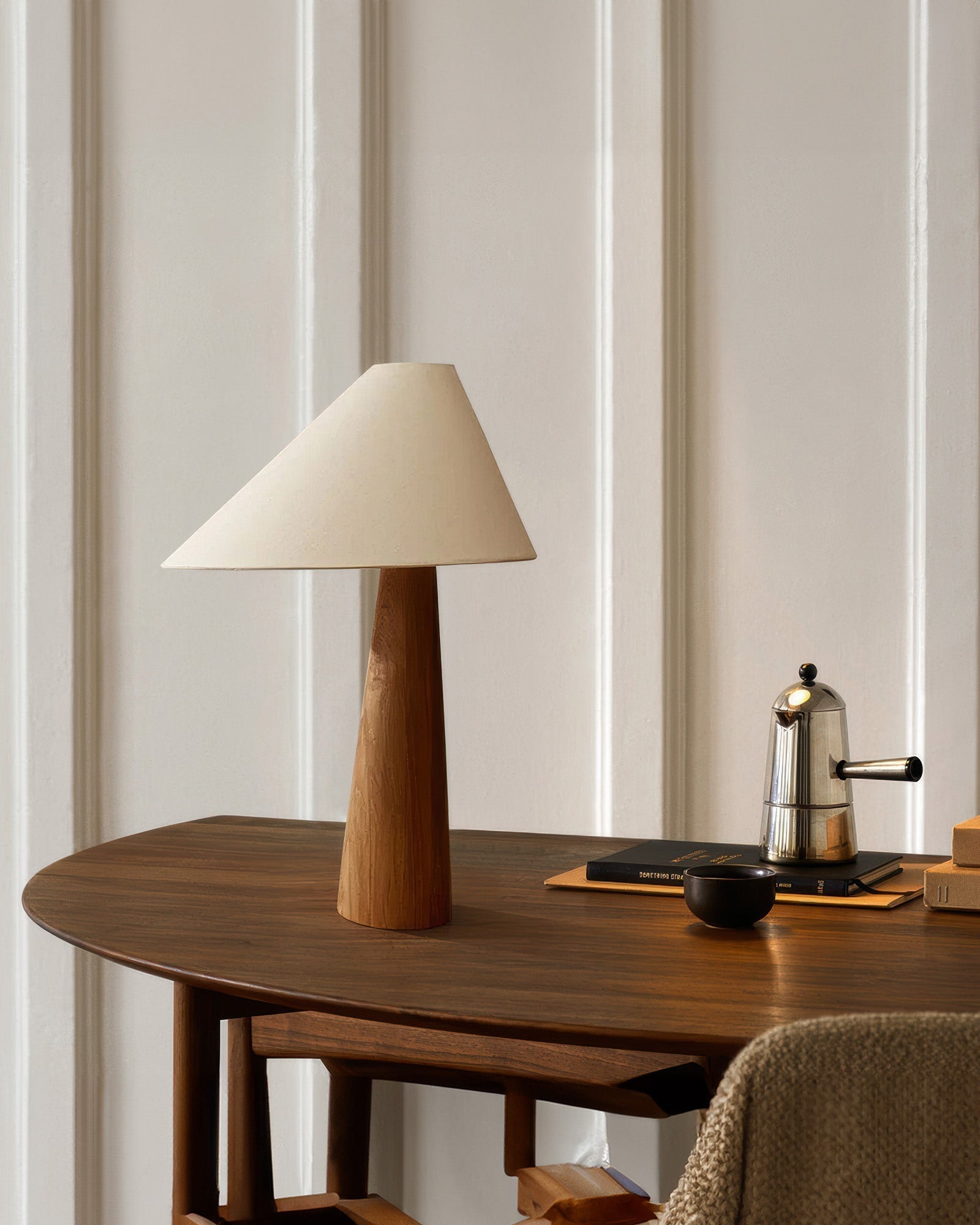 Sylvanor Tranquil Solid Wood Floor Lamp With Fabric Shade For Living Room Ambient Lighting