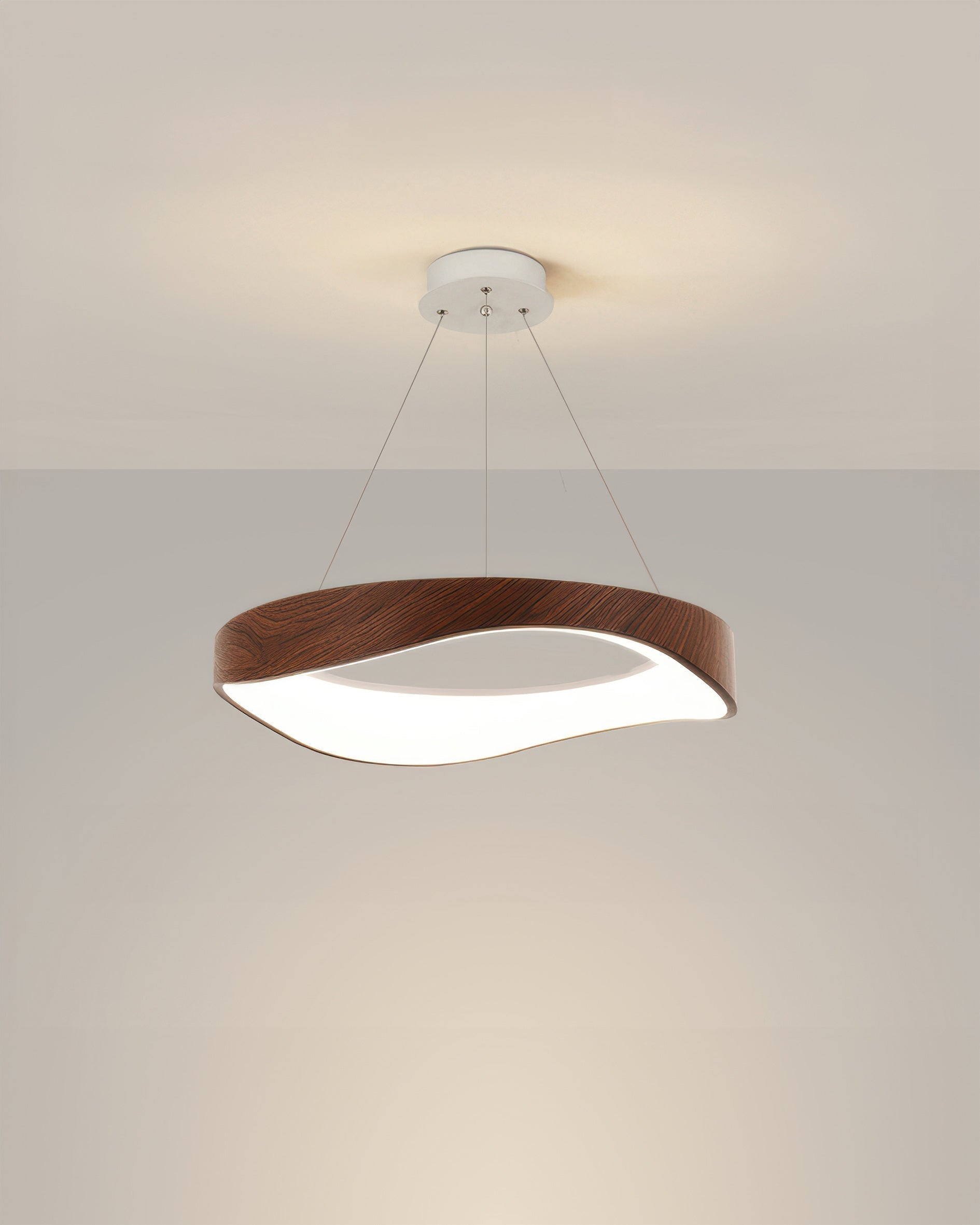 Lámpara colgante LED Lunara en forma de anillo por Vellore para interiores modernos Lámpara colgante redonda moderna para cocina comedor sala pasillo