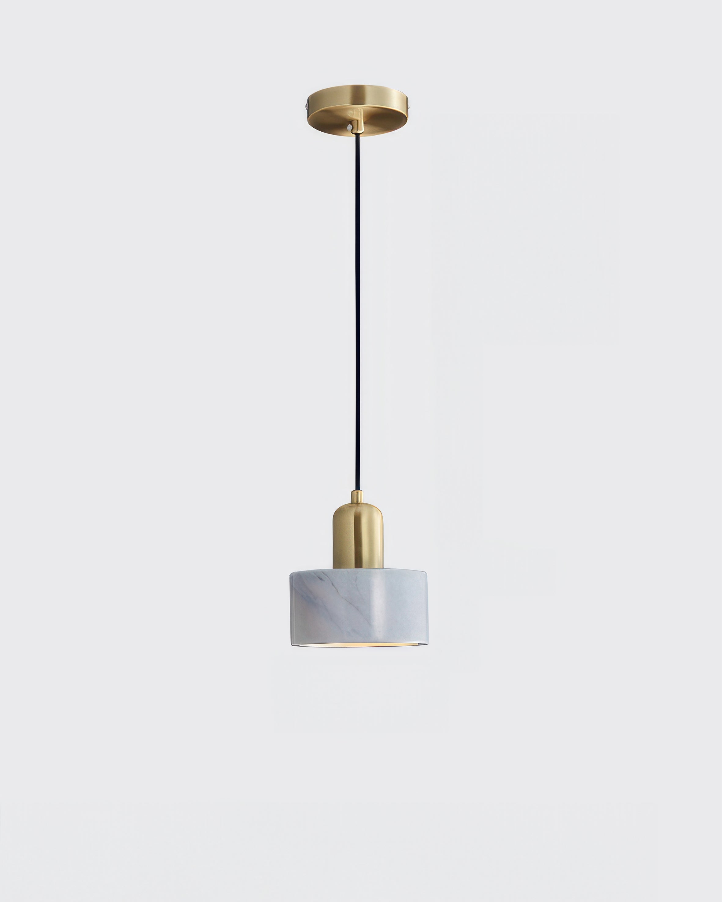 Mizuna Cylinder Pendant Light Japanese Inspired Hanging Lamp, Minimalist Modern Ceiling Fixture For Tranquil Ambience