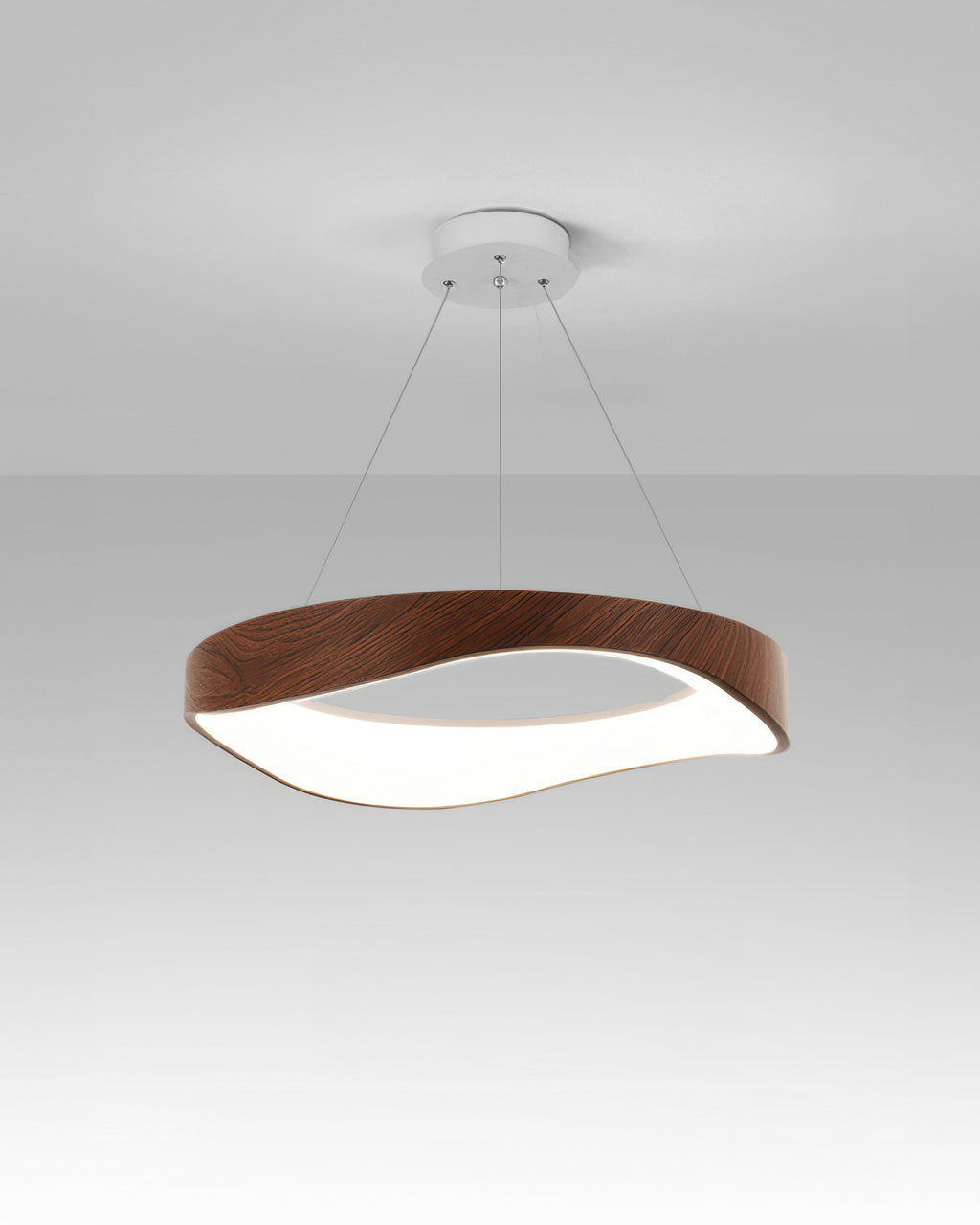 Lámpara colgante LED Lunara en forma de anillo por Vellore para interiores modernos Lámpara colgante redonda moderna para cocina comedor sala pasillo