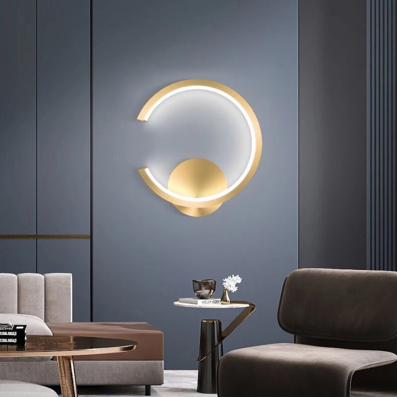 LumaVero LED Wall Light Modern Contemporary Sleek Lamp For Home And Office Wall Lighting Elegant Design