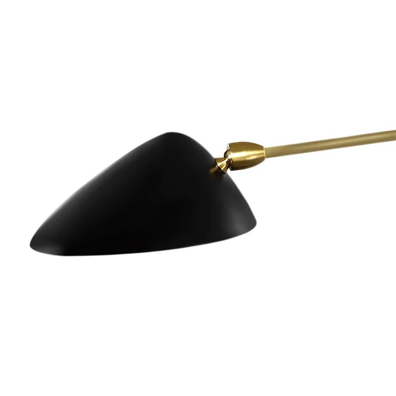 Marcellin Two-Arm Duckbill Wall Lamp With Swing Arms by Arverne Lighting Retro Mid Century Modern Sconce