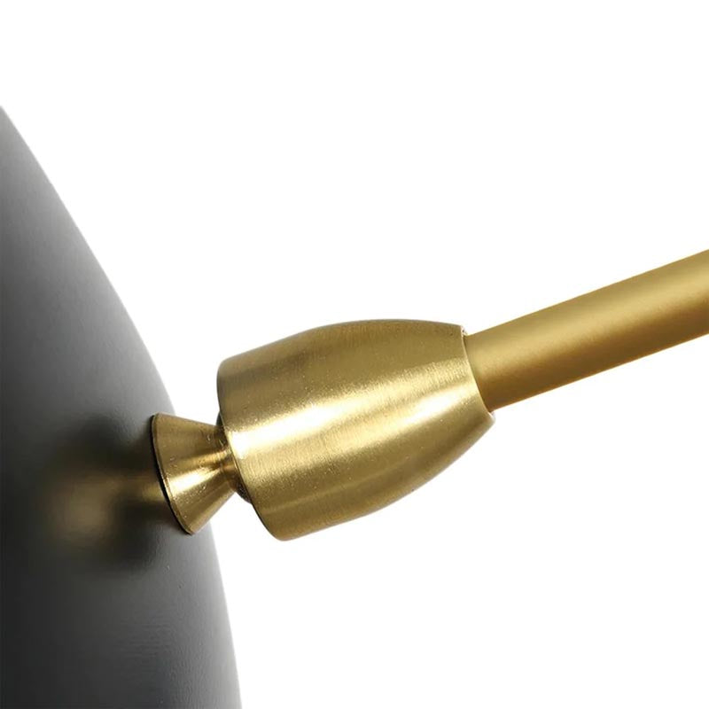 Marcellin Two-Arm Duckbill Wall Lamp With Swing Arms by Arverne Lighting Retro Mid Century Modern Sconce