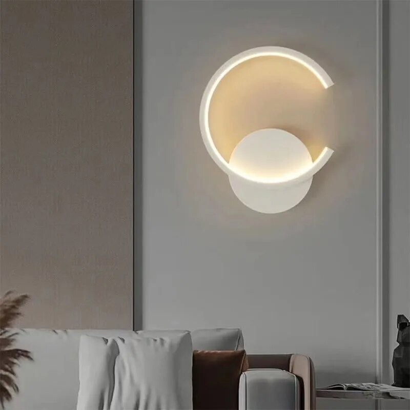 LumaVero LED Wall Light Modern Contemporary Sleek Lamp For Home And Office Wall Lighting Elegant Design