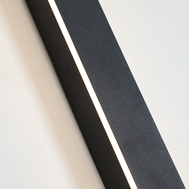 NovaLine Black Metal LED Wall Lights for Garden and Hallway