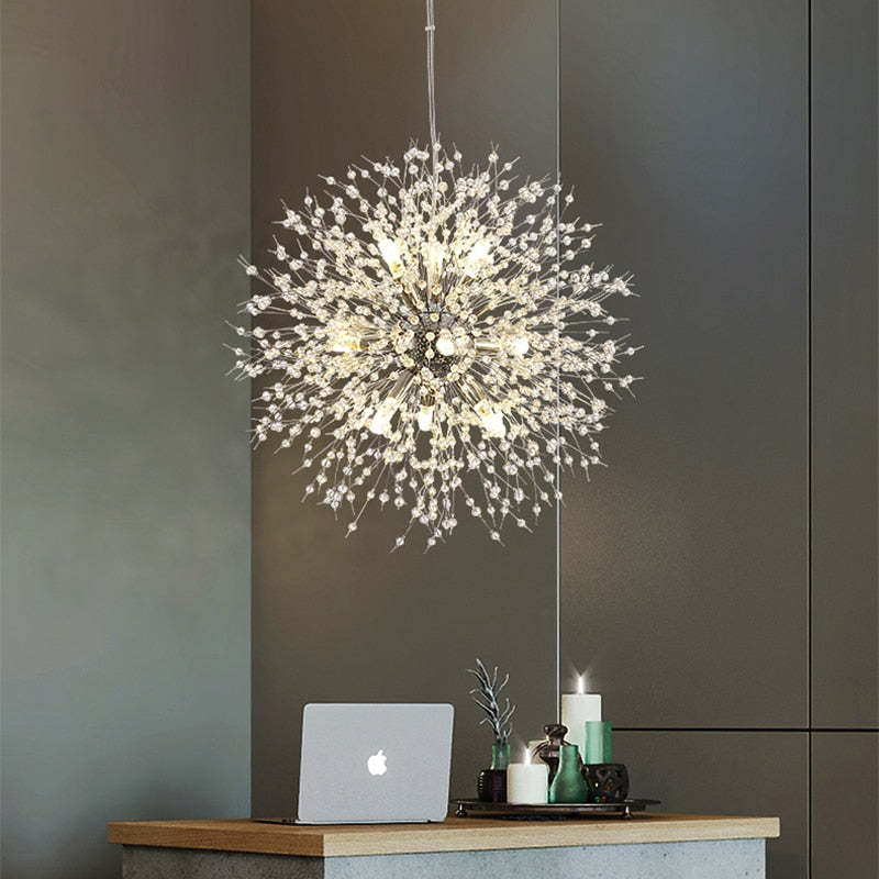 Aureline White And Gold LED Pendant Light For Living Room And Dining Area With Metal Frame